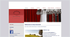 Desktop Screenshot of haus-ammertal.de